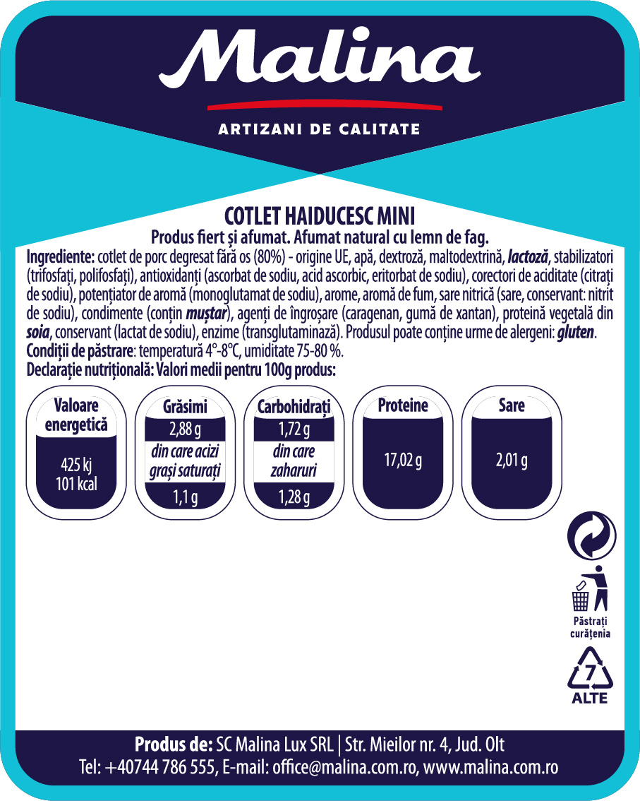 Cotlet haiducesc mini